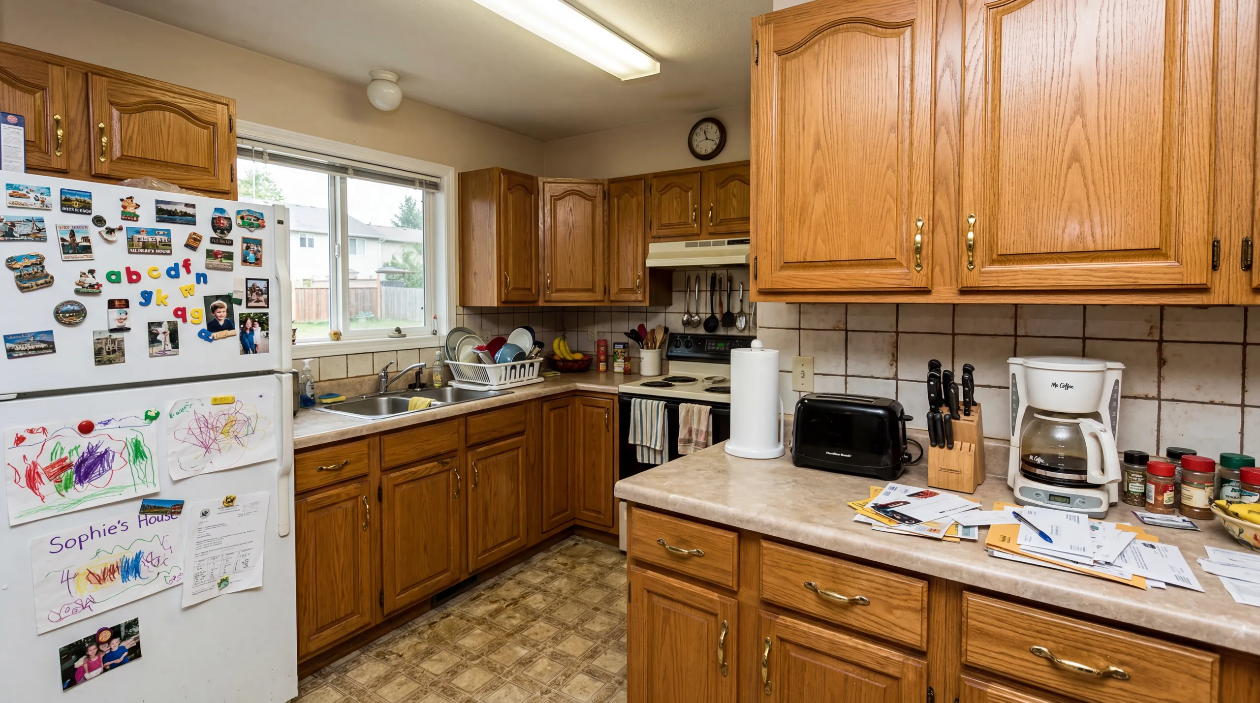Your kitchen before AI redesign