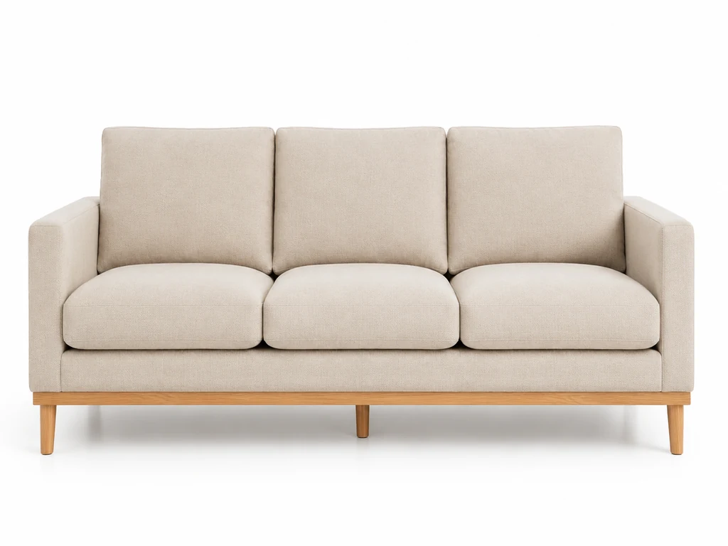 Linen sofa sample furniture