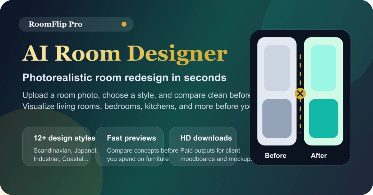 Free AI Room Designer & Interior Design AI Online